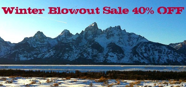 Winter Blowout 40% off Sale